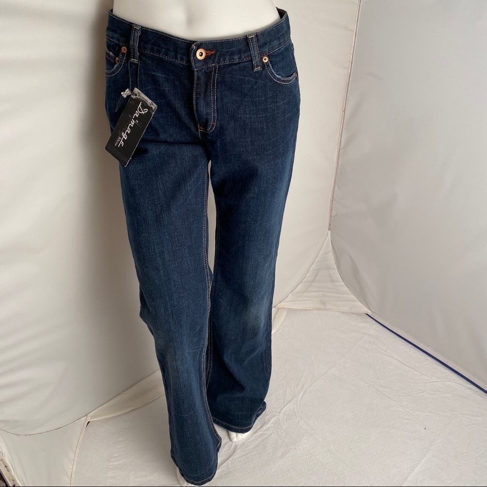 Jean Paul Da’mage New Nina straight dark rinse blue denim jeans 31